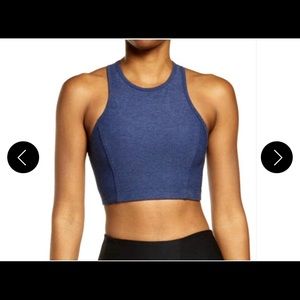 Outdoor Voices
Blue and black Crop Top , Activewear Sports Bra